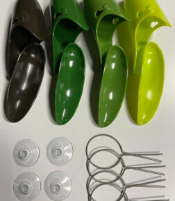 Tad-Pool Dendrobaten Laichdöschen 4er Set